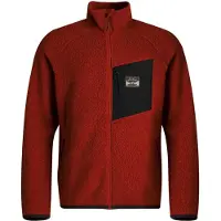 Lundhags Flok Wool Ms Pile, mellomlag, herre, rød