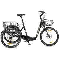 Monty E-trike Rocket 1e 24´´ Sunrace 2026 Elektrisk Sykkel