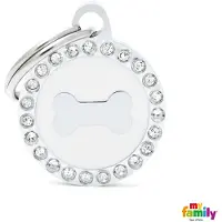 My Family Glamorøs Kjæledyrbrikke Med Sirkel-og Beindesign