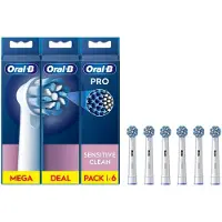 Oral-B Eb50-1 Sensitivt Elektrisk Børstehode-erstatning