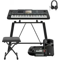 Yamaha Genos2 Digital Workstation Keyboard Studio Package