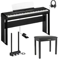Yamaha P525 Digital Piano Black Package