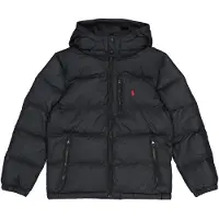 Ralph Lauren for boy. 323969861001 Hooded ripstop down jacket black (14/16años=150/161cm), Casual, Recycled Polister, Sustainable, chil