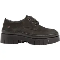 Art for woman. 119521301003_001 Leather Shoes 1952 Amberes black (38), 3 to 5 cm, Laces, Casual