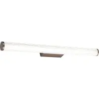 QAZQA Retro vegglampe bronse 80,4 cm inkl. LED IP44 - Coco