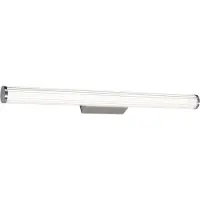 QAZQA Retro vegglampe gunmetal 80,4 cm inkl. LED IP44 - Coco