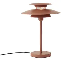 QAZQA Retro bordlampe mokkafarget stål 45 cm - Pauly