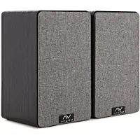 AVCOM 6" Bookshelf Speaker Pair Black