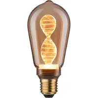 Paulmann LED-pære E27 3,5W Helix 1800K ST64 gull