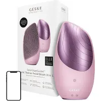 GESKE Sonic Thermo Facial Brush 6 i 1 med APP (rosa)