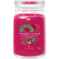 Yankee candle Signature Large Jar Sparkling Winterberry 567g