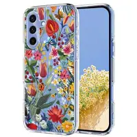 Mtp Products Samsung Galaxy S25 FE TPU-deksel med blomstermønster - Liljer