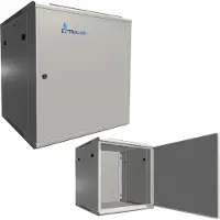 Extralink ASP - Rack skap - 600x600 mm - veggmonterbar - grå - 12U - 19