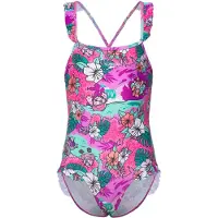 Speedo Learn To Swim Printed Frill Thinstrap Badetøy