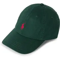 Ralph Lauren for man. 710667709031 The iconic dark green cotton cap (OSFA), Casual