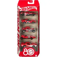 Hot Wheels Biler - 5-pack - Mattel 80-årsjubileum - - OneSize - Bil