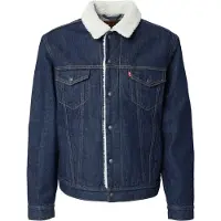 Levi's for man. 16365-0271 Jacket Type Sherpa Trucker Giv it blue (L), Casual, Cotton