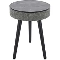 AVCOM Høyttalerbord med Bluetooth Svart