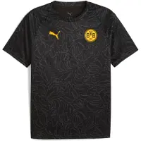 Puma Borussia Dortmund Pre-match Jersey Men, Sport, Black/Yellow Sizzle, XS