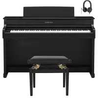 Yamaha CLP 845 Digitalpiano Satengsvart