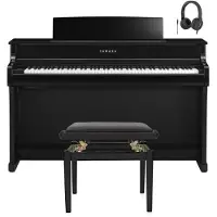 Yamaha CLP 845 Digitalpiano Polert Ibenholt