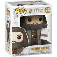 Funko POP! Harry Potter Super Sized Movies Hagrid Med Kake-figur 14 Cm