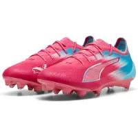 Puma ULTRA 6 ULTIMATE RE-CHARGE FG Football Boots Unisex, Shoes, Hero Blue/Sunset Pink/Garnet Rose, 47