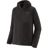 Patagonia R1 Air Full-Zip Hoody Fleecejakke svart
