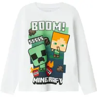 Name it Ac Minecraft Langarmet T-skjorte