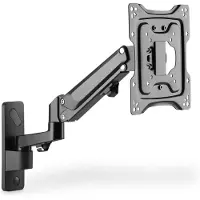 Digitus - Monteringssett (veggmontering) - for LCD-display / bøyd LCD-display - gas spring, swivel arm - aluminium, plastikk, stål - matt svart - skjermstørrelse: 17-43