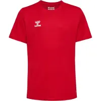 Hummel T-skjorte - HmlEssential Jersey - Ekte rødt - - 10 år (140) - T-skjorte