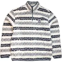 Vissla Hiking Ice Sherpa II Half-Zip Fleecegenser hvit