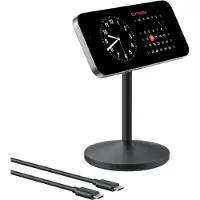 Anker MagGo - Trådløs ladepute - 15 watt - 2.5 A (trådløs lading) - svart