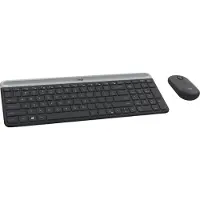 Logitech Slim Wireless Combo Mk470 Trådløst Tastatur Og Mus