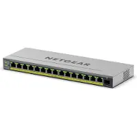 Netgear 16PT GB PLUS SWCH M/POE+GS116EP