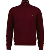 Gant Superfine Lambswool Genser Med Halv Glidelås