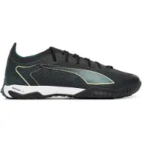 Puma ULTRA 6 PRO CAGE TT Football Boots Unisex, Shoes, Black/Fizzy Light/Green Terrain, 44