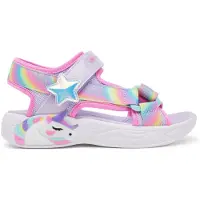 SKECHERS Sandaler m. Lys - Dreamy Enhjørninger - Lavender Multi - - 34 - Sandals