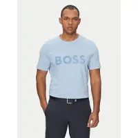 BOSS for man. 50530990 Tape Logo T-shirt blue (XXL), Casual, Cotton, Short sleeve