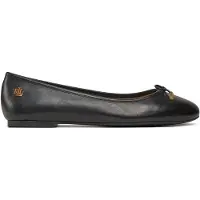 Ralph Lauren Jayna Leather Ballerinaer