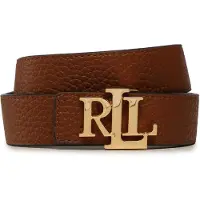 Ralph Lauren for woman. 412912039002 Reversible brown leather belt (M), Casual
