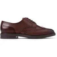 Ralph Lauren for man. 803955640003 Asher brown leather loafers (44), Flat, Laces, Casual, Classic