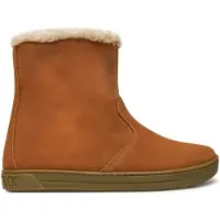 Birkenstock for girl. 1020206 Brown Suede Lille Ankle Boots (Regular Fit) (36), Flat, None, Casual, children's fashion