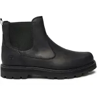 Timberland for man. TB0A6A4WW021 Britton Road Leather Chelsea Ankle Boots Black (42), Flat, None, Casual, Sustainable