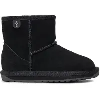 Emu australia Teddyboots - Wallaby Mini - Svart - - 32 - Teddyboots
