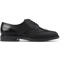 Ralph Lauren for man. 803955640002 Asher leather loafers black (43), Flat, Laces, Casual, Classic