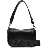 Pepe Jeans for woman. PL031571 Geena Softy shoulder bag black (OSFA), Casual, Polyurethane