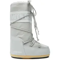 Moon Boot Vintersko - Ikon Nylon - Glacier Grey - - 42/44 - Vinterstøvler