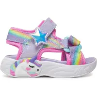 SKECHERS Sandaler m. Lys - Dreamy Enhjørninger - Lavender/Multi - - 24 - Sandals