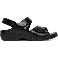 Berkemann damesandal - Svart - Sko - Tøffel - Sandaler